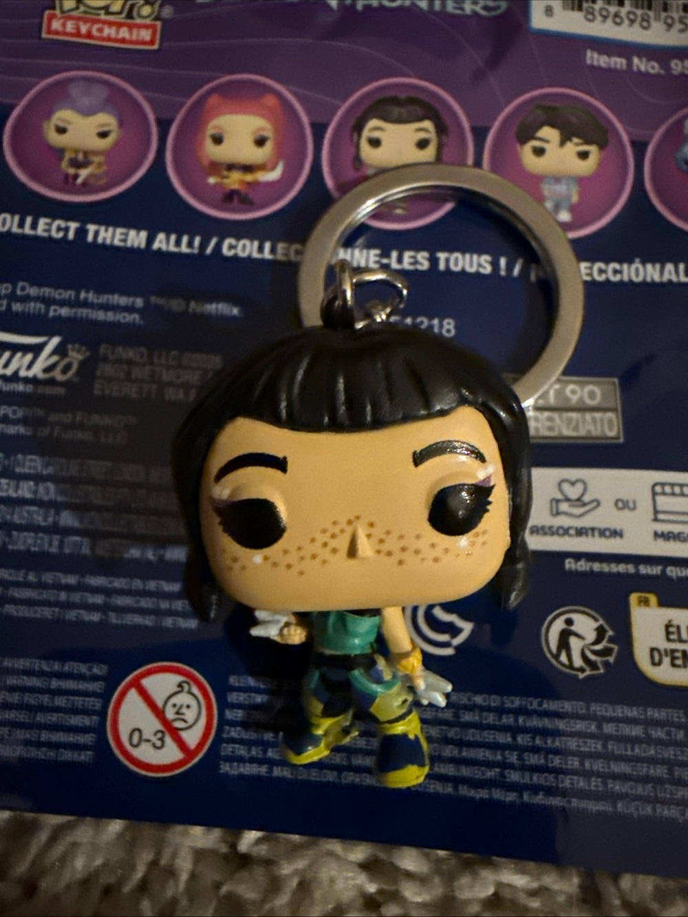 K-pop Demon Hunters Zoey pocket POP! Keychain